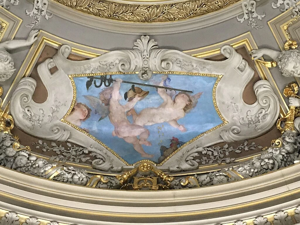 Paul Baudry - Attributi di Mercurio, castello di Chantilly